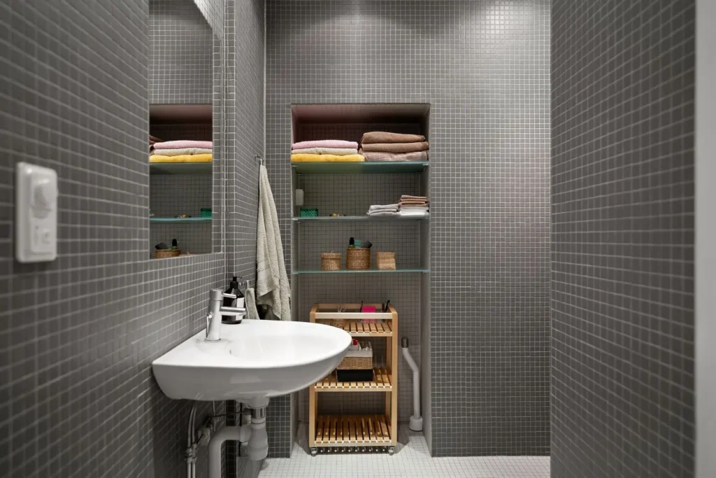 Small Bathrooms Work Better When You Stop Fighting the Space